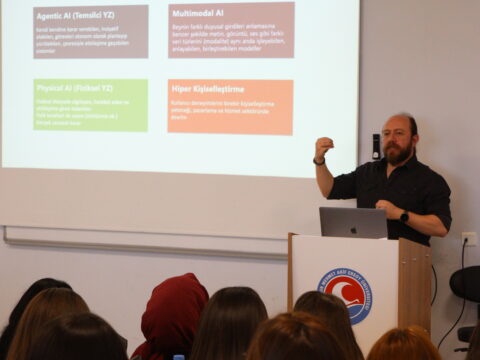 İş Dünyası’nda Yapay Zekâ seminerini gerçekleştirdik